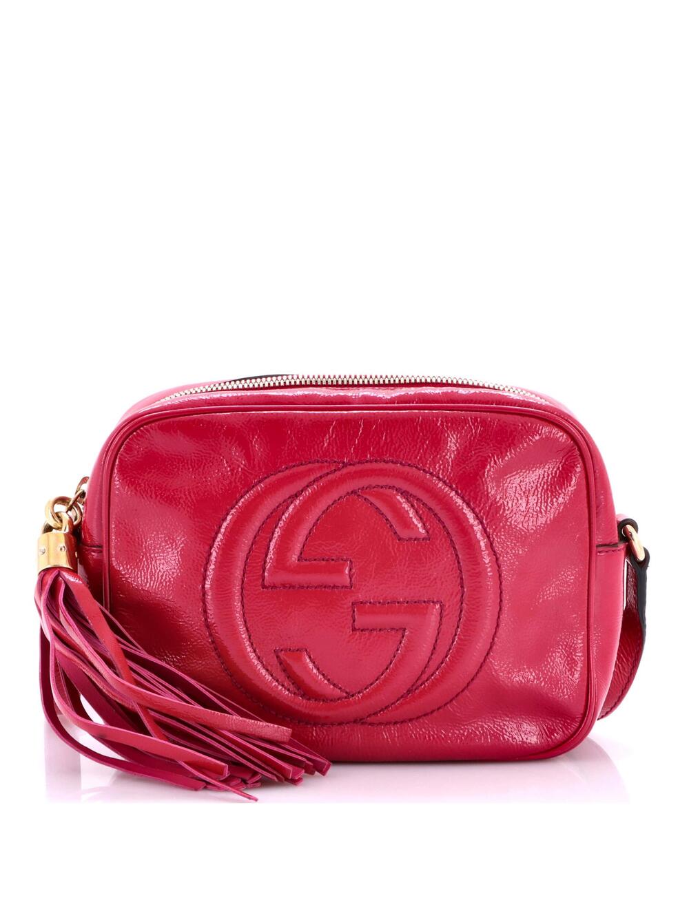 Gucci Soho Disco Crossbody Bag Patent #253217G80B